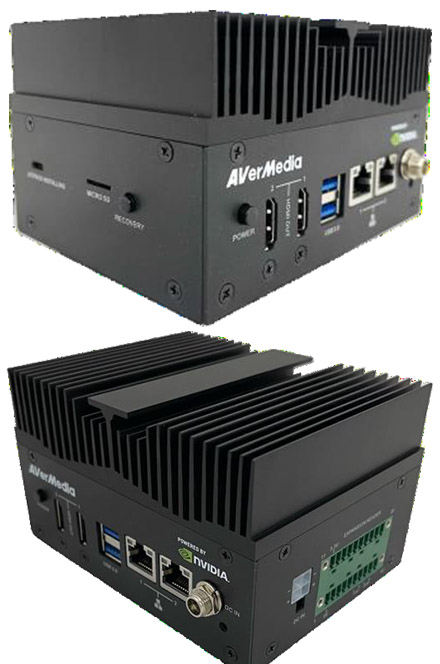 AVerMedia D115SOXP-16G BoxPC (NVIDIA Jetson Orin NX 16GB, 256GB SSD)