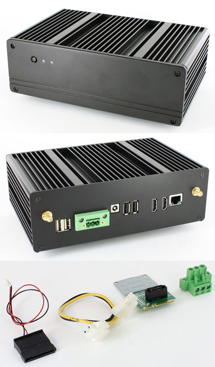 Blackpete-NUC Barebone (mit Intel DCP847SKE, Celeron 847 CPU) <b>[L�FTERLOS]</b> *neu*